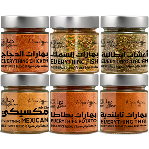 CHEF DEEMA'S EVERYTHING SEASONINGS 6-PACK SET